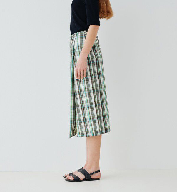 TOMORROWLAND GOODS「LUTCHMIAH チェックスカート」|スカート|