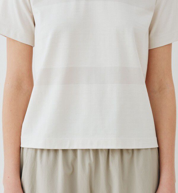 GALERIE VIE「ファインコットン クルーネックTシャツ」|Tシャツ・カットソー|