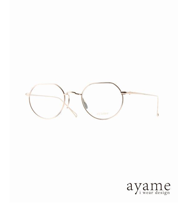 EYETHINK「【ayame / アヤメ】CP45 WG Optical」|メガネ|ゴールド