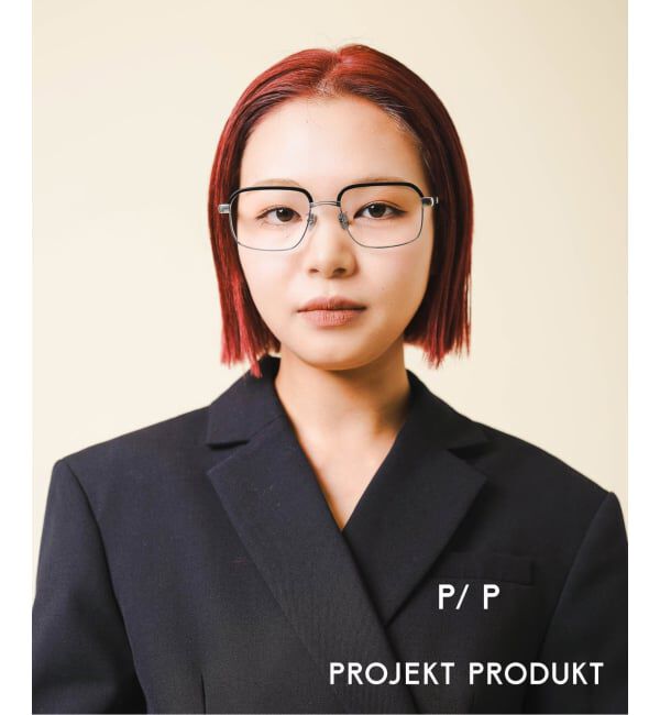 EYETHINK「PROJEKT PRODUKT ND12 C1WG Optical」|メガネ|シルバー