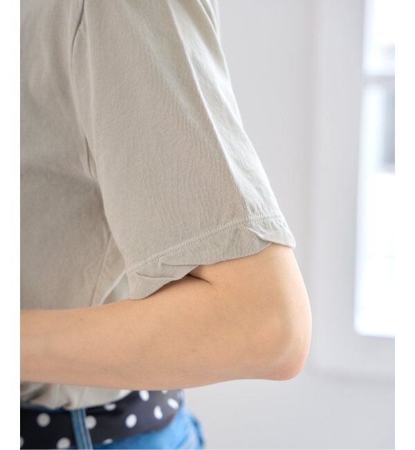 IENA「ATON/エイトン 別注 FRESCA SINGLE JERSEY Tシャツ」|Tシャツ・カットソー|