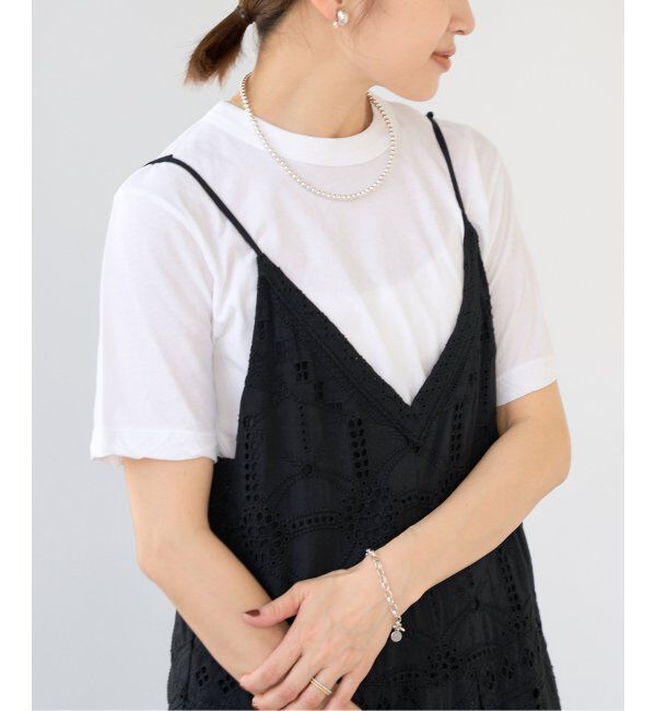 IENA「ATON/エイトン 別注 FRESCA SINGLE JERSEY Tシャツ」|Tシャツ・カットソー|ホワイト