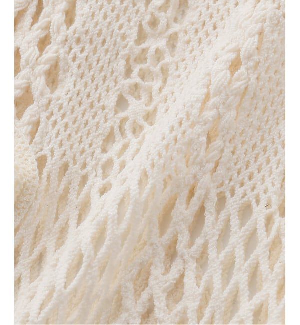 IENA LA BOUCLE「EUCHRONIA ユークロニア stretch lace long sleeve tee 261801」|Tシャツ・カットソー|