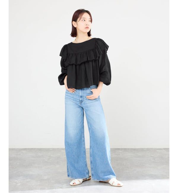 IENA「《予約》ラミーティアードブラウス」|シャツ・ブラウス|