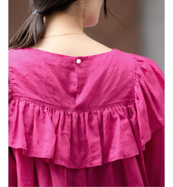 IENA「《予約》ラミーティアードブラウス」|シャツ・ブラウス|