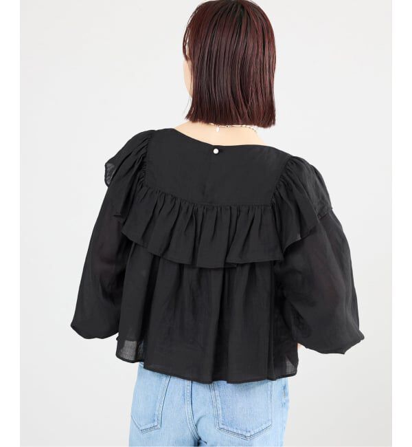 IENA「《予約》ラミーティアードブラウス」|シャツ・ブラウス|