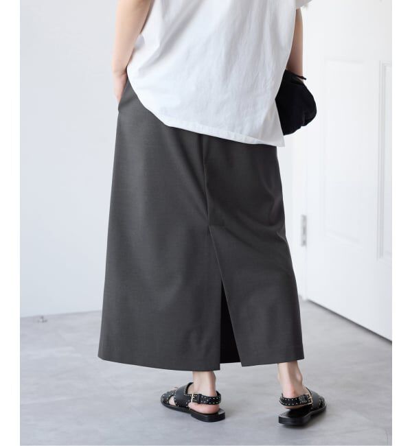 IENA「《予約》アシンメトリーIラインスカート」|スカート|