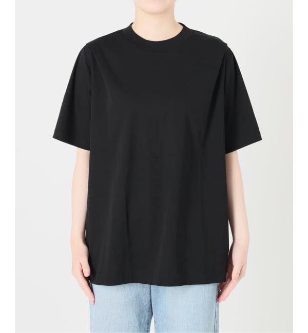 IENA「《予約》GGG/ジージージー CN PLEAT T Tシャツ 02-01-1868」|Tシャツ・カットソー|