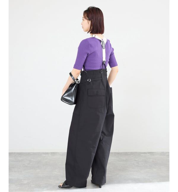 IENA「《予約》PEACEFUL DAYS/ピースフルデイズ サスペンダーPT パンツ」|その他|