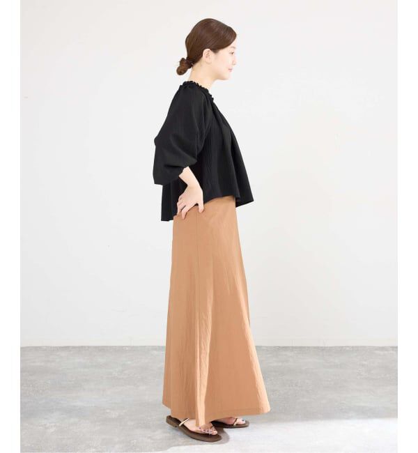 IENA「《予約》サッカーオフショルブラウス」|シャツ・ブラウス|