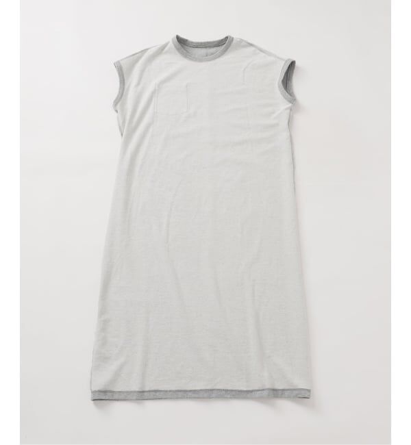 IENA「《予約》BLACK ミニ裏毛ロングワンピース」|ワンピース|