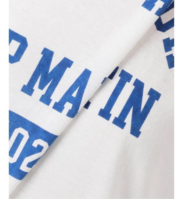 IENA「《予約》BLACK COTE D'AZUR ロゴTシャツ」|Tシャツ・カットソー|