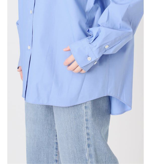 IENA「《予約》BLACK コサージュ付きシャツ」|シャツ・ブラウス|