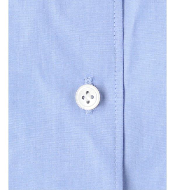 IENA「《予約》BLACK コサージュ付きシャツ」|シャツ・ブラウス|