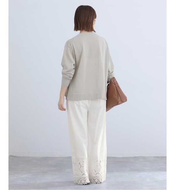 IENA「《追加予約》カットワークレースパンツ」|その他|