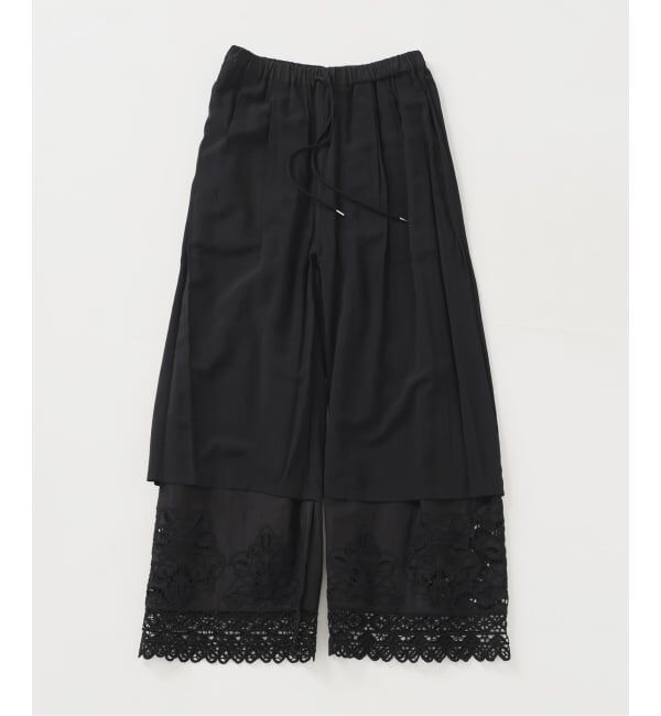 IENA「《追加予約》カットワークレースパンツ」|その他|