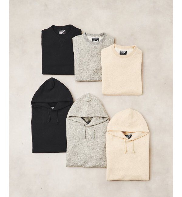 EDIFICE「【LOOPWHEELER for LOWERCASE】ツリアミウールルーズフーディー」|パーカー|