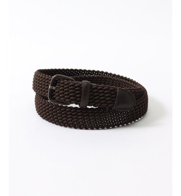 EDIFICE「【LAIGLON / レグロン】メッシュベルト」|ベルト|ブラウン