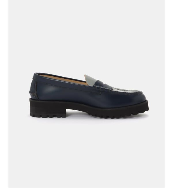 PULP「The Kenford Fineshoes　TANK SOLE LOAFERS / NAVY GRAY」|ローファー|