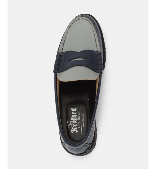 PULP「The Kenford Fineshoes　TANK SOLE LOAFERS / NAVY GRAY」|ローファー|