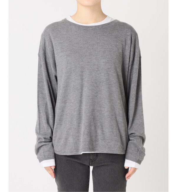 JOURNAL STANDARD relume「《追加》［2枚セット/新色］3WAYレイヤードニットプルオーバー」|ニット・セーター|