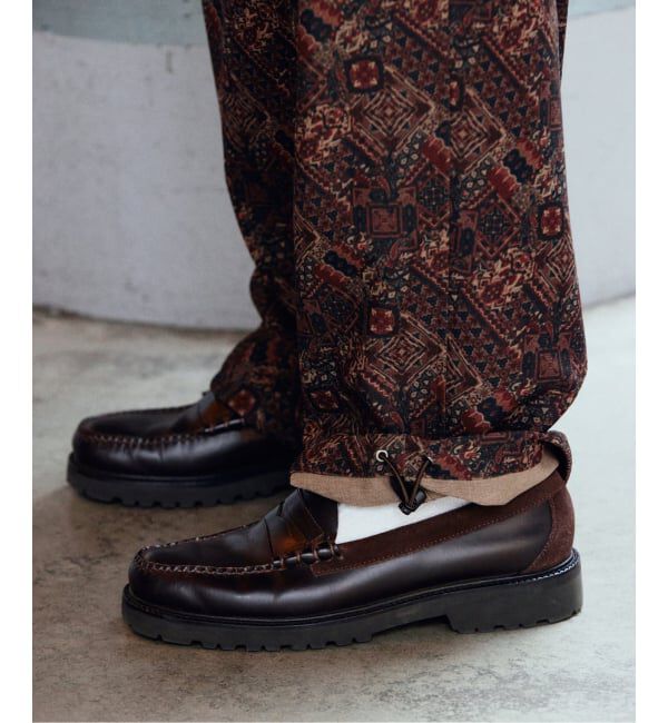 JOURNAL STANDARD「RIRANCHA / リランチェ ブッチャー 総柄 オーバー パンツ」|その他|