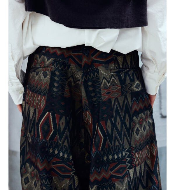 JOURNAL STANDARD「RIRANCHA / リランチェ ブッチャー 総柄 オーバー パンツ」|その他|