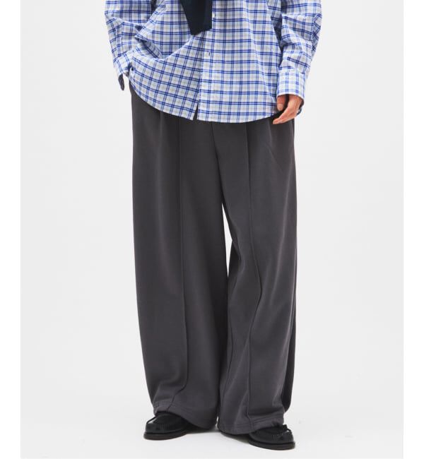 JOURNAL STANDARD「コントアー スウェット パンツ」|その他|ブラック D