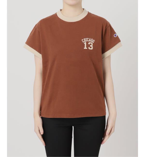 JOURNAL STANDARD「《予約》別注【CHAMPION/チャンピオン】16/1 Jersey Ringer TEE」|Tシャツ・カットソー|