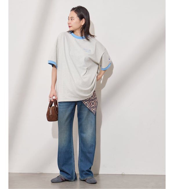 JOURNAL STANDARD「《予約》別注【CHAMPION/チャンピオン】16/1 Jersey Ringer TEE」|Tシャツ・カットソー|