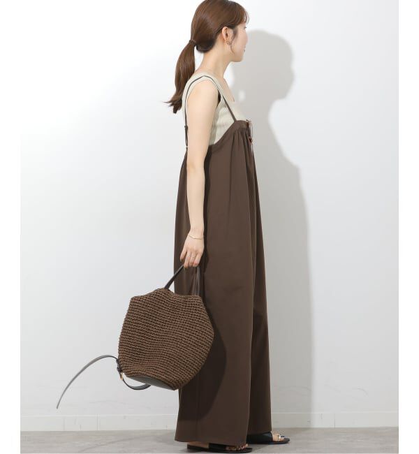 JOURNAL STANDARD relume「《予約》ジャージーギャザーサロペット」|オールインワン|