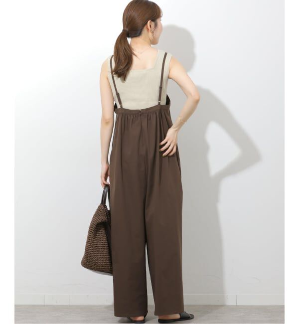 JOURNAL STANDARD relume「《予約》ジャージーギャザーサロペット」|オールインワン|