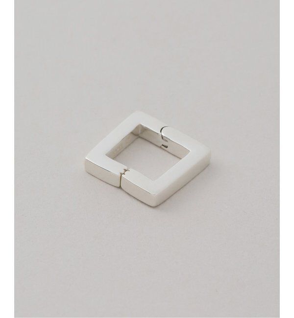 Spick and Span「【SAMH by LILAS】カフイヤリングスクエア SV（片耳）」|イヤーカフ|