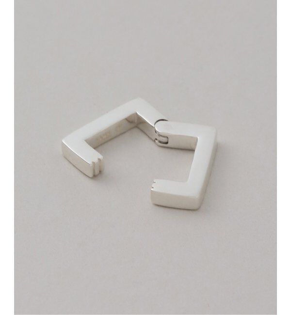 Spick and Span「【SAMH by LILAS】カフイヤリングスクエア SV（片耳）」|イヤーカフ|