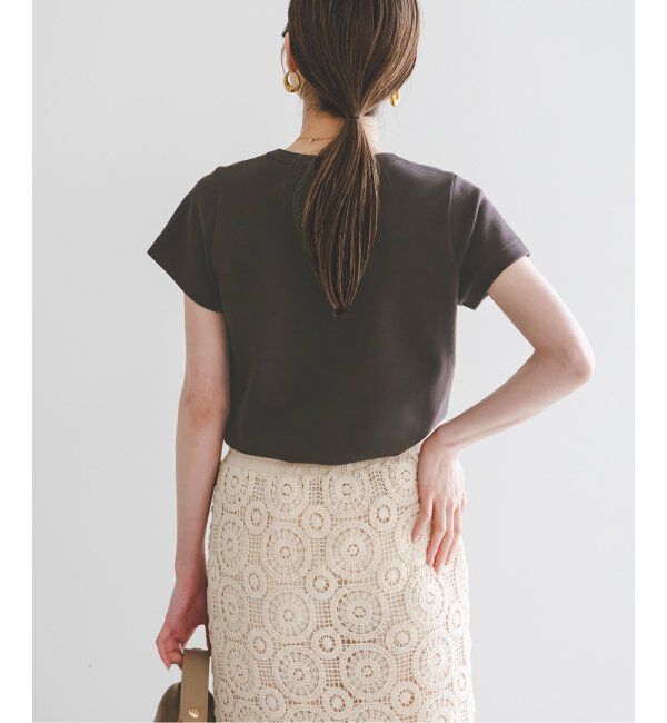 NOBLE「《追加》スビンコットンスムースコンパクトTシャツ 2」|Tシャツ・カットソー|