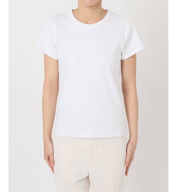 NOBLE「《追加》スビンコットンスムースコンパクトTシャツ 2」|Tシャツ・カットソー|