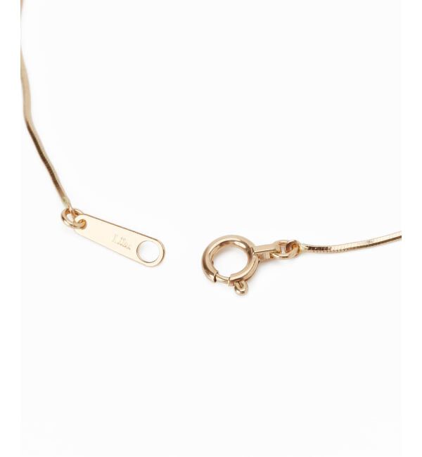 Lilas by Spick&Span「コンパクトチェーン38cmネックレス K10」|ネックレス|