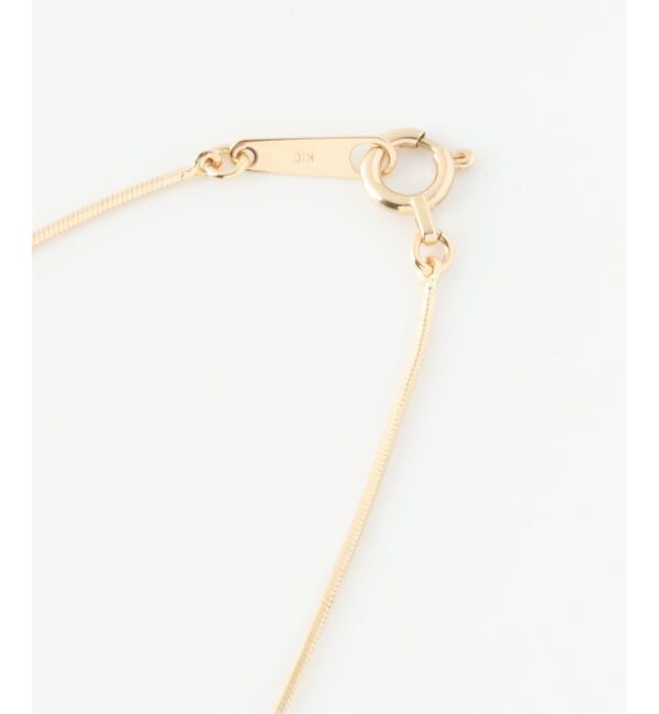 Lilas by Spick&Span「コンパクトチェーン55cmネックレス K10」|ネックレス|