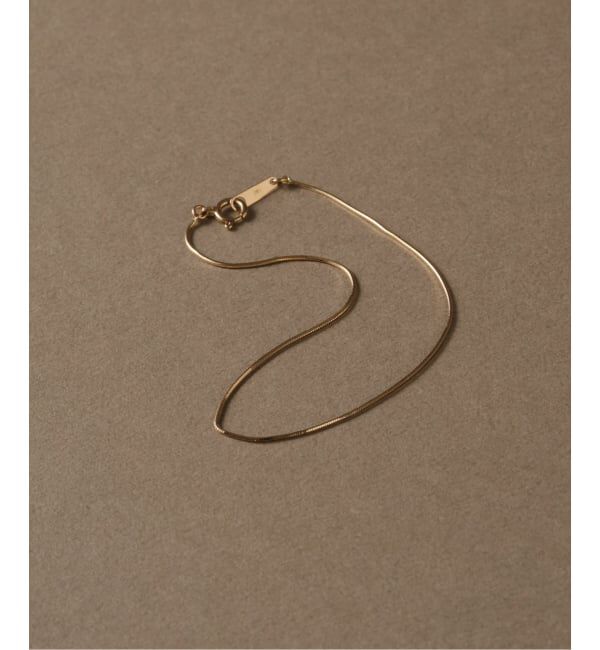 Lilas by Spick&Span「コンパクトチェーンブレス K10」|ブレスレット・バングル|