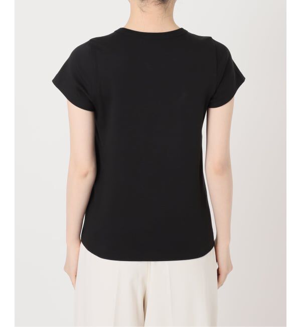 NOBLE「《追加予約・WEB限定カラー》スビンコットンスムースコンパクトTシャツ2」|Tシャツ・カットソー|