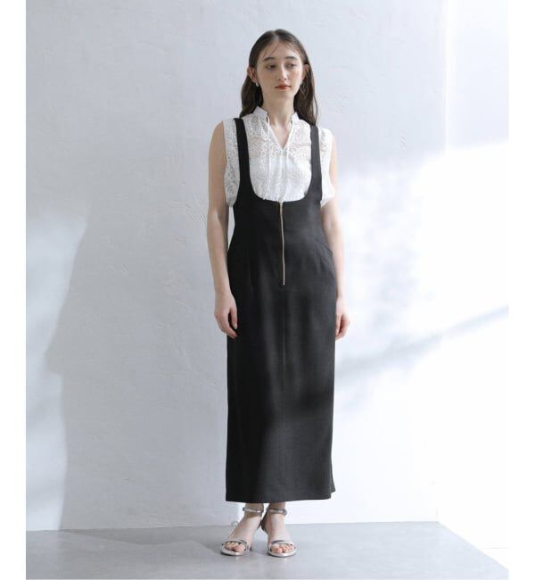  「《追加》【洗える】フロントジップジャンスカ」|スカート|