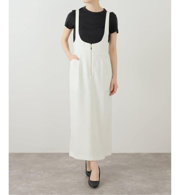  「《追加》【洗える】フロントジップジャンスカ」|スカート|