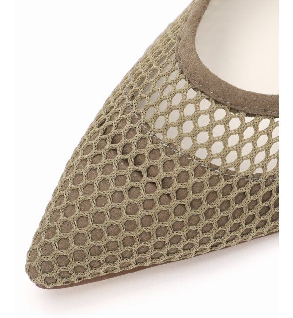  「《追加2》4.5cmポインテッドネットパンプス」|パンプス|