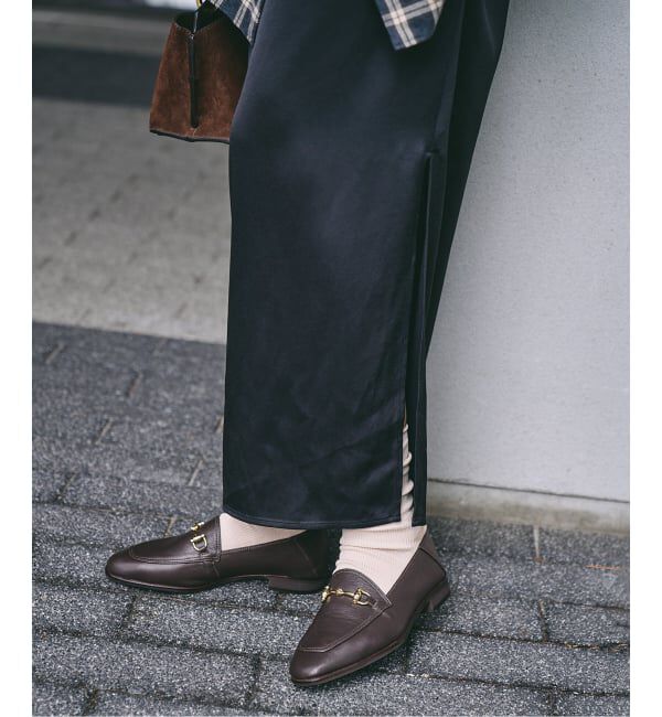  「《追加》レザービットバブーシュ」|ローファー|