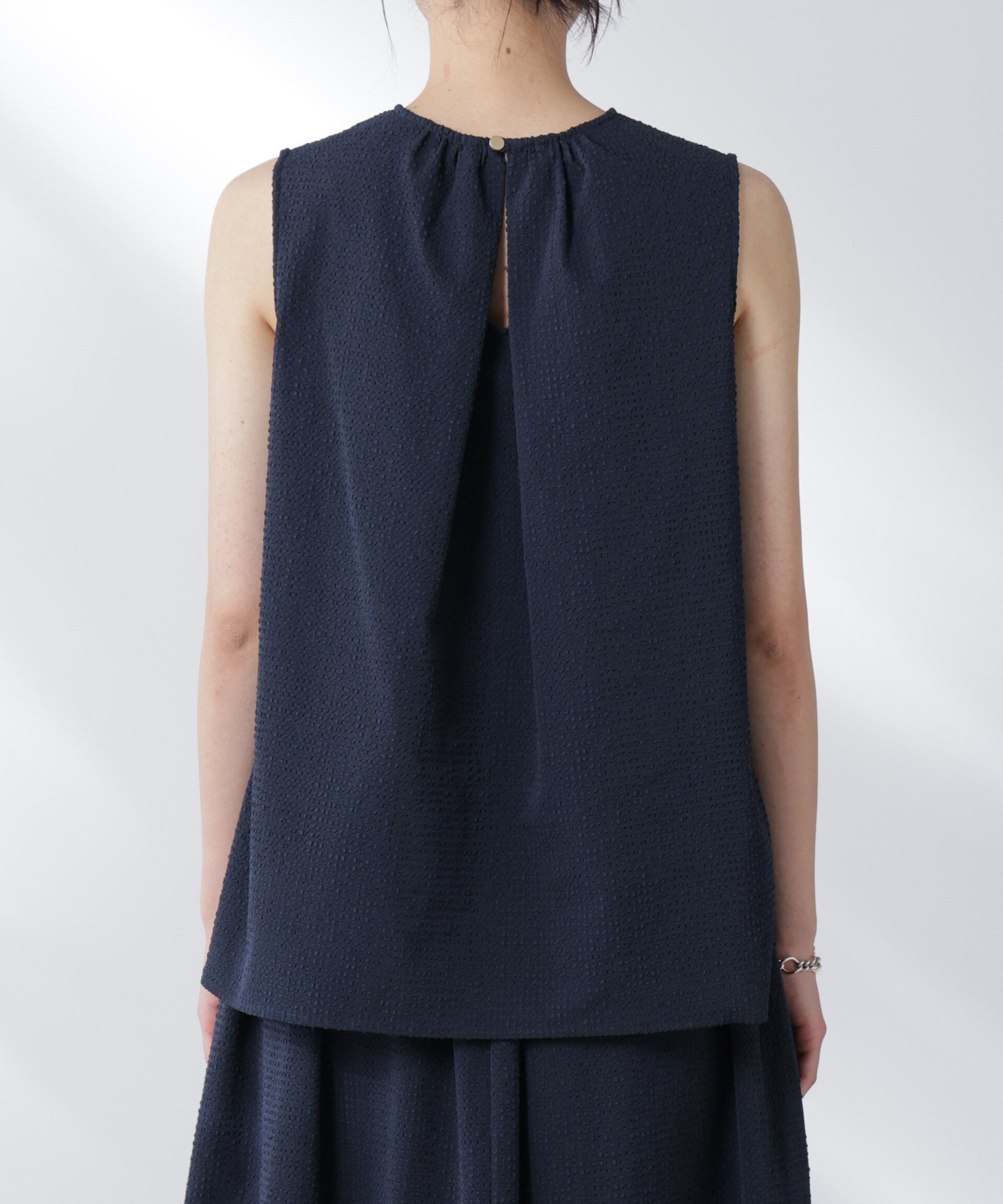 nano･universe「サッカーブラウス&times;スカートセットアップ」|ワンピース|