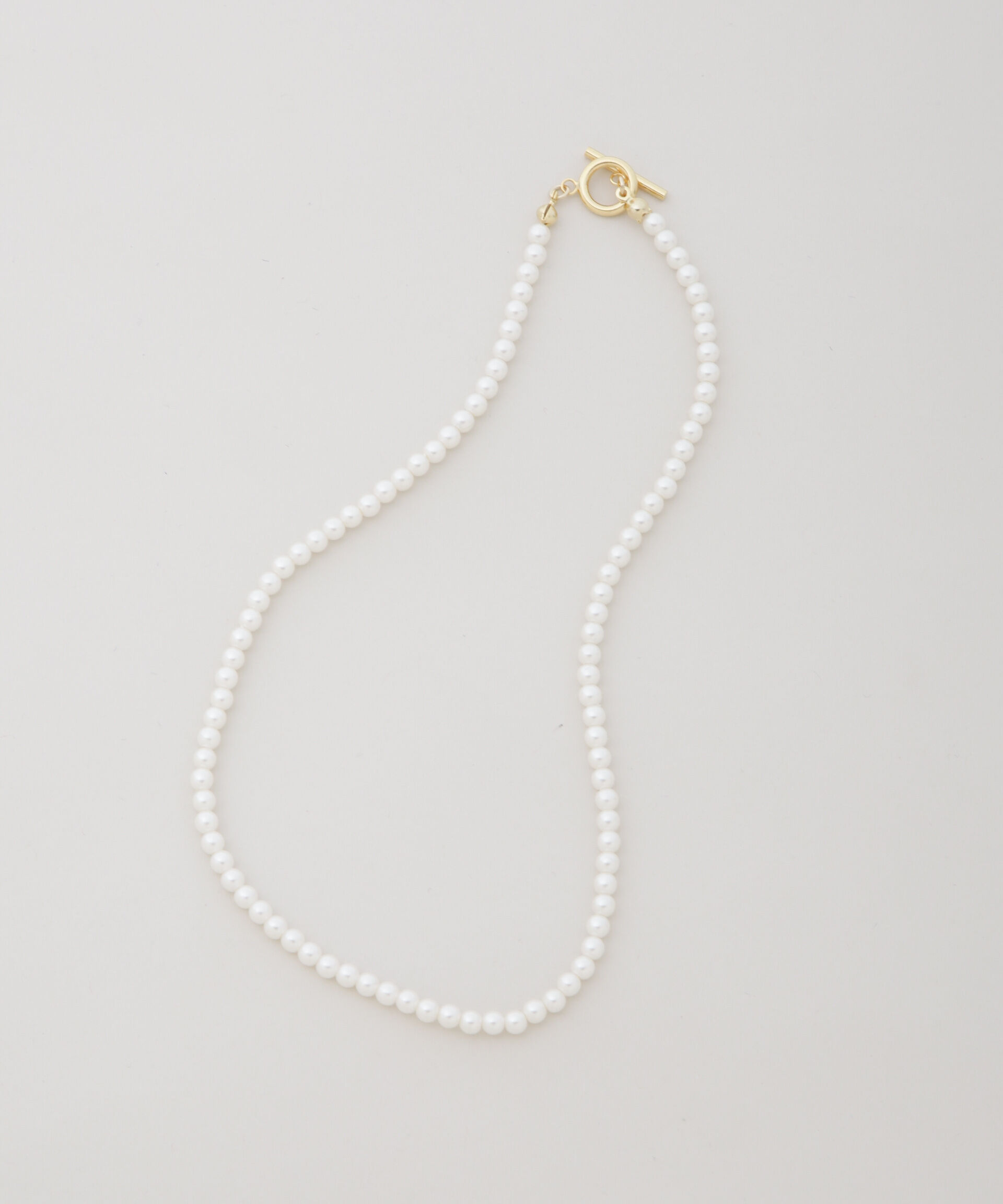 nano･universe「イミテーションパール4mmネックレス」|ネックレス|