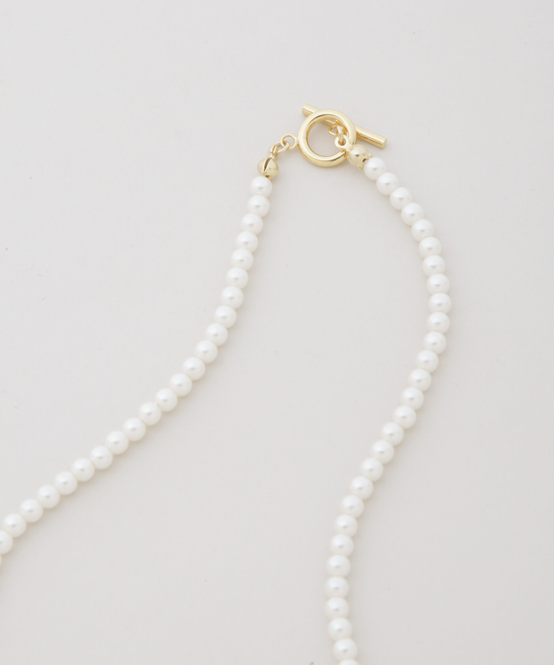 nano･universe「イミテーションパール4mmネックレス」|ネックレス|