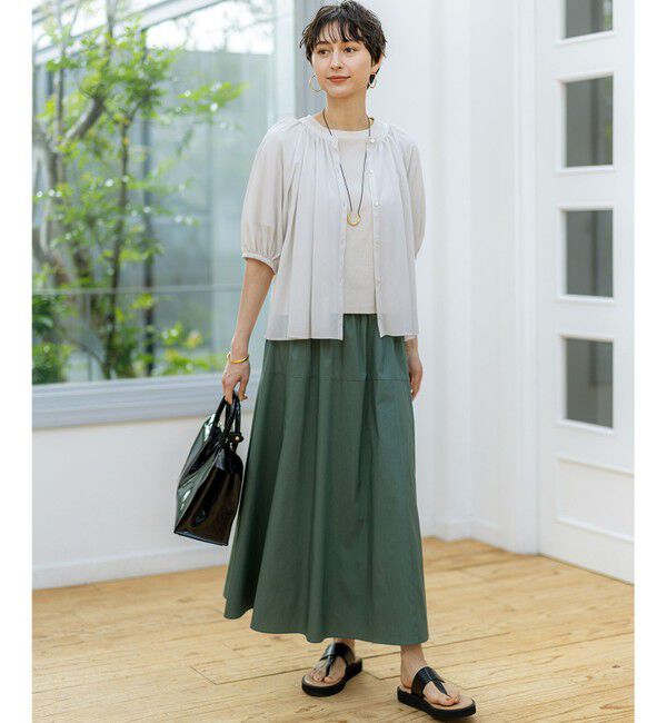 23区「【Oggi8月号掲載】フープトップ ネックレス」|ネックレス|