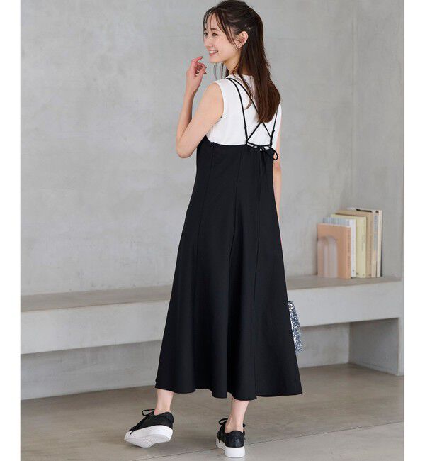 any SiS「【洗える】フレアキャミソール ワンピース」|ワンピース|