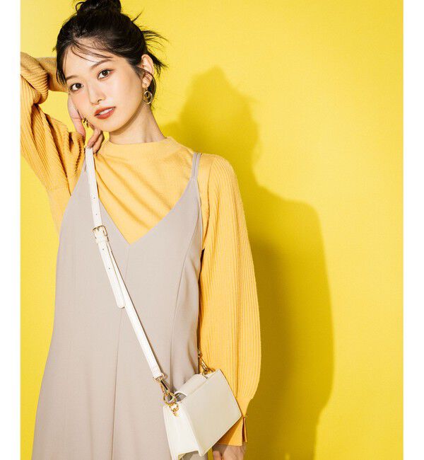 any SiS「【洗える】フレアキャミソール ワンピース」|ワンピース|